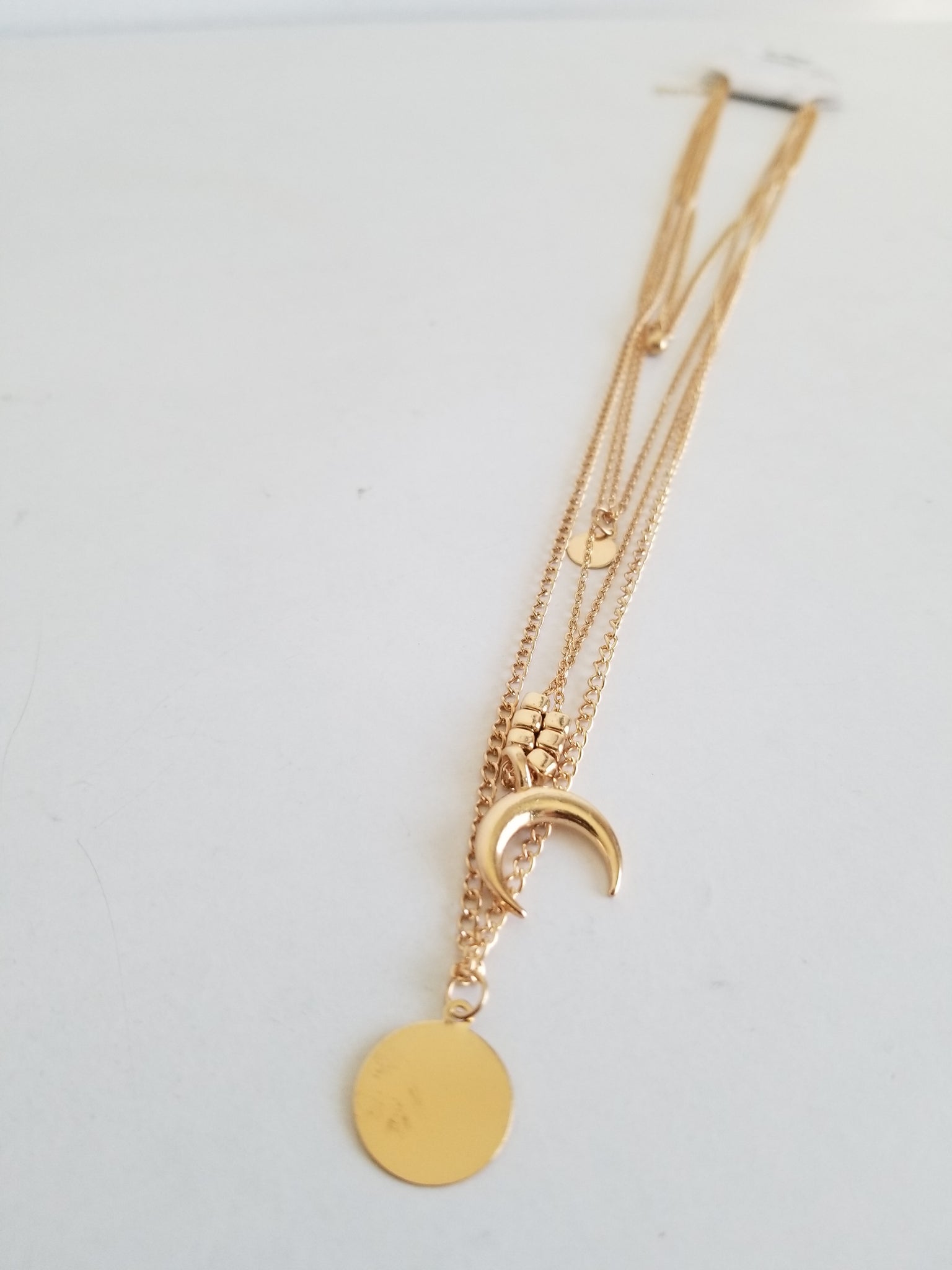Moon Phase Layered Necklace