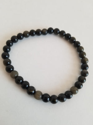 Black Obsidian Energy Bracelet