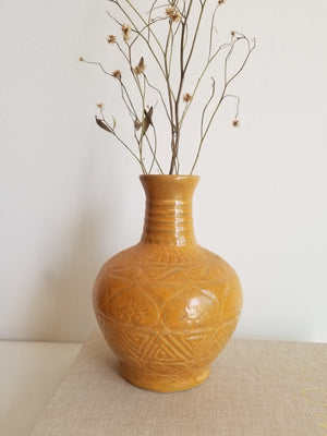 Moroccan Turmeric Vase