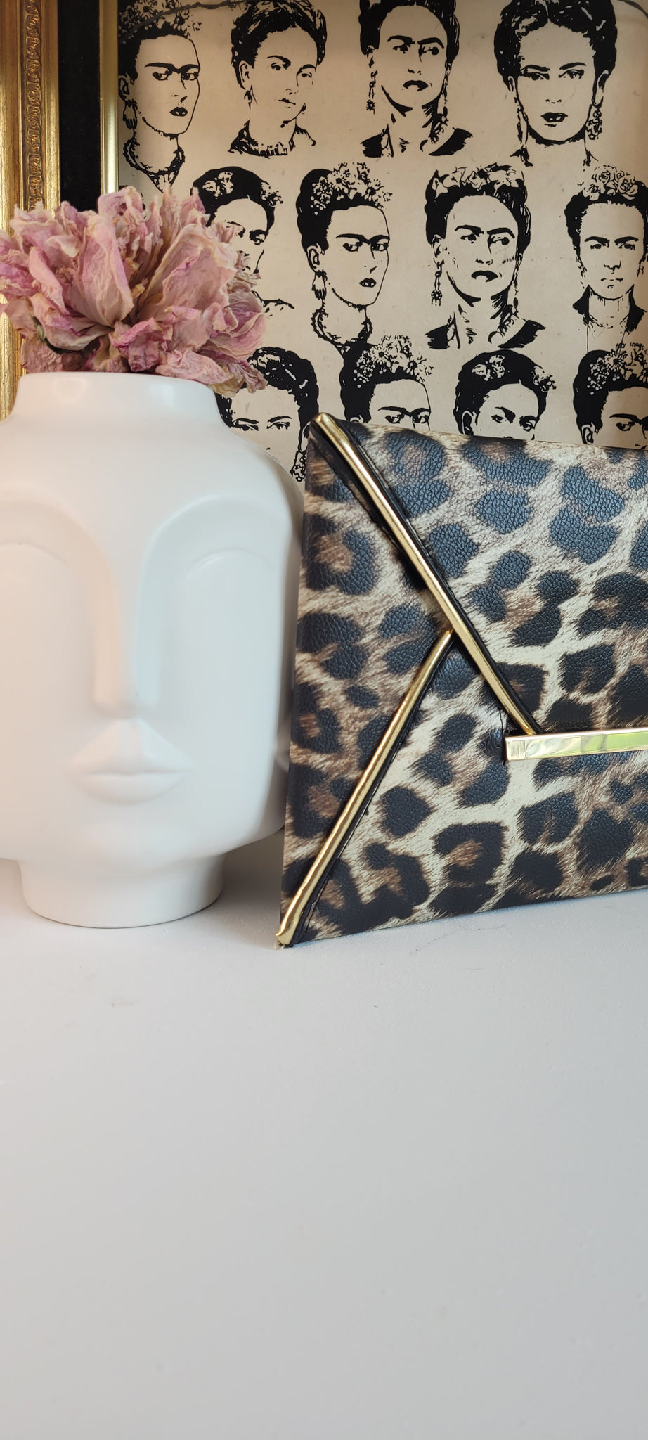 Into the Wild Leopard Clutch