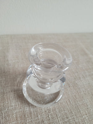 Mini Glass Taper Holder
