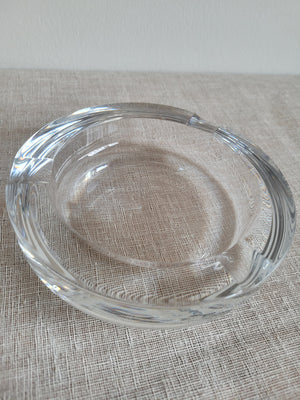 Round Glass Ashtray (Heavy)