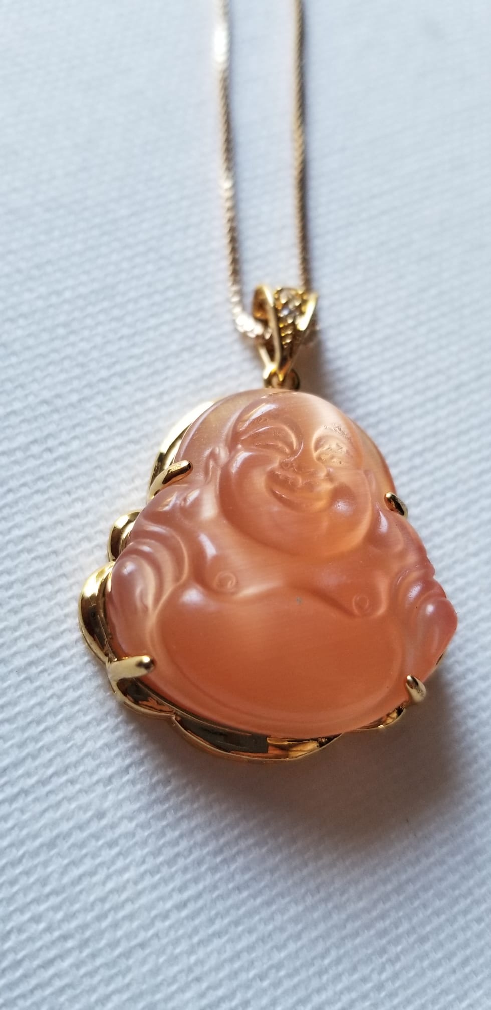 24k deals buddha necklace